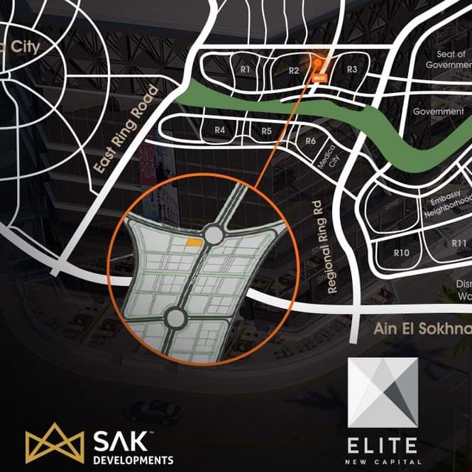 مول ايليت العاصمة الإدارية الجديدةMall Elite New Capital تجاري - اداري - طبي