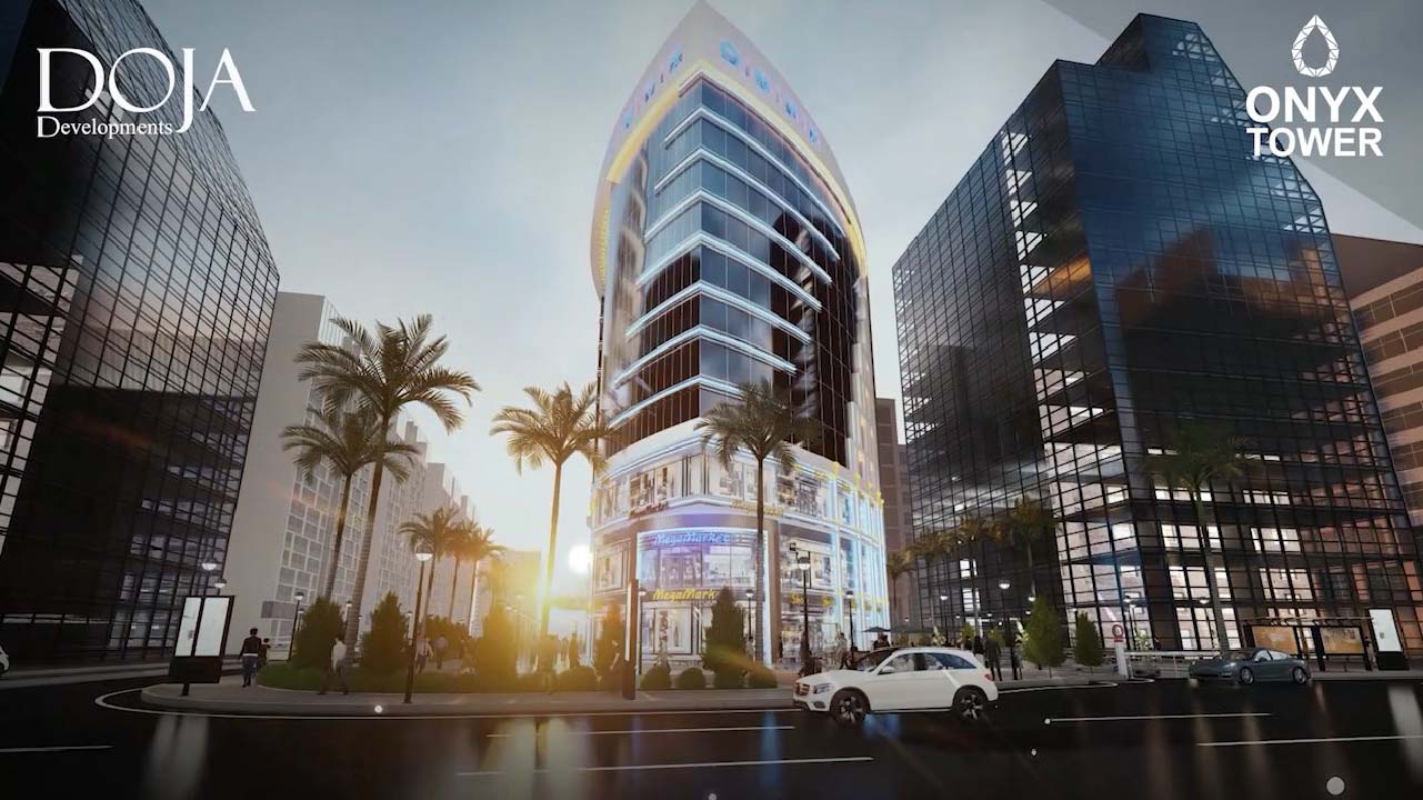 مول اونيكس تاور العاصمة الإدارية الجديدة Mall ONYX Tower New Capital  تجاري - اداري - طبي