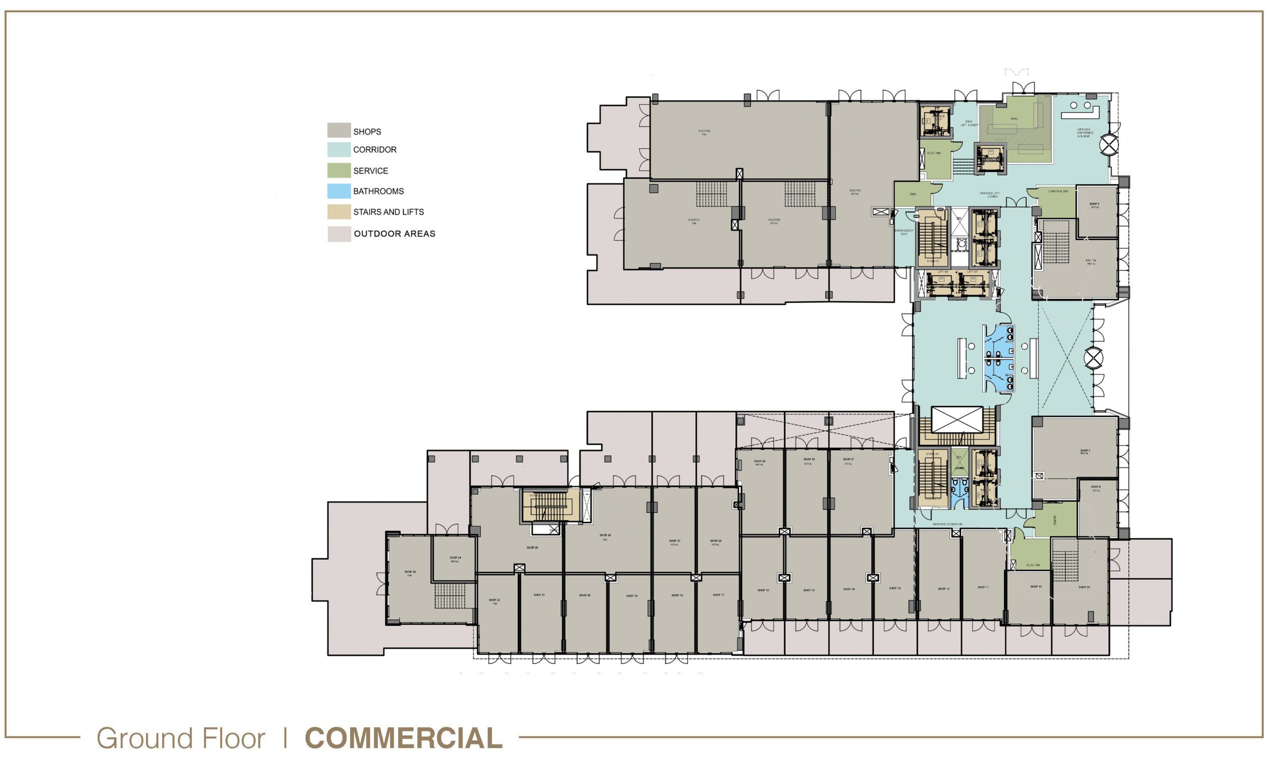 لينكس بيزنس كومبلكس العاصمة الادارية الجديدةMall Linx Business Complex New Capital تجاري - اداري - طبي