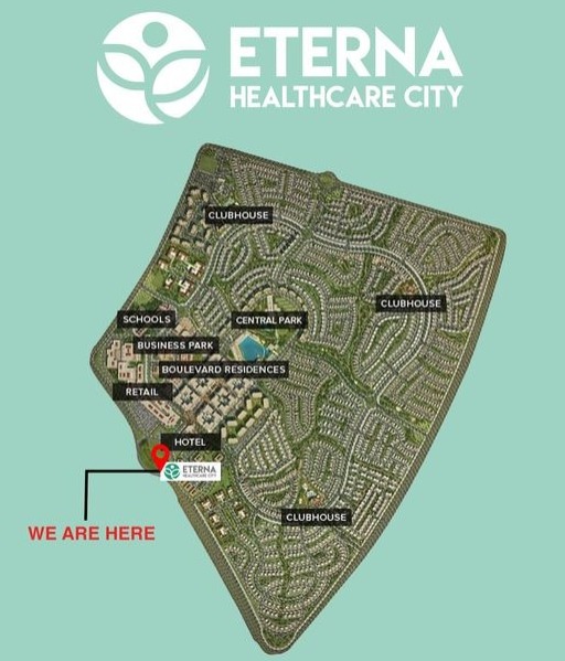 مول إيترنا هيلث كير سيتي التجمع الخامس - Mall Eterna Healthcare City Fifth Settlement