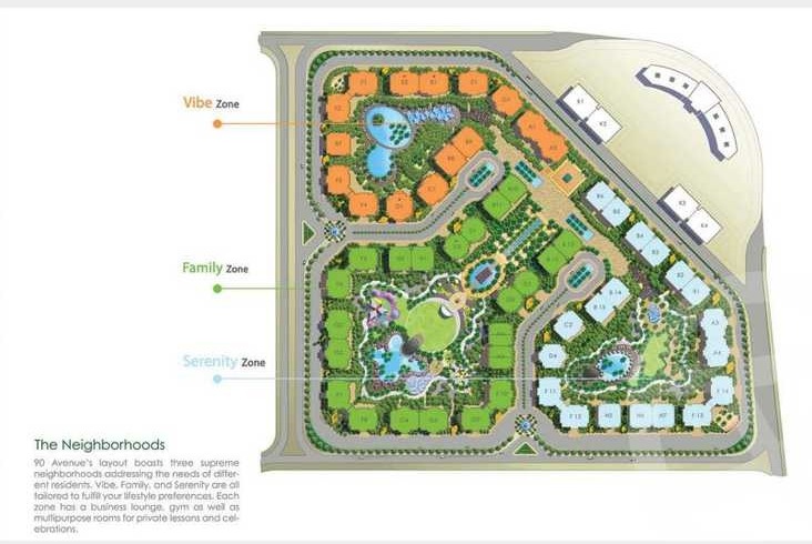 كمبوند أفينيو ناينتي 90 التجمع الخامس - Avenue Nintey 90 Compound Fifth Settlement