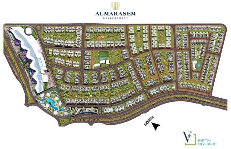 كمبوند فيفث سكوير التجمع الخامس - Compound Fifth Square Fifth Settlement