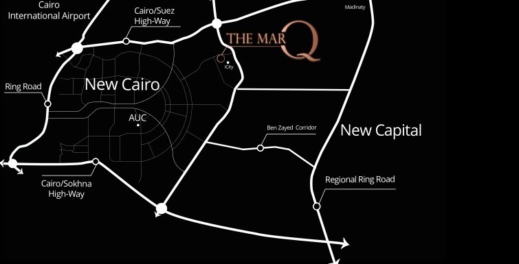 كمبوند ذا مارك التجمع الخامس - Compound The Marq Fifth Settlement