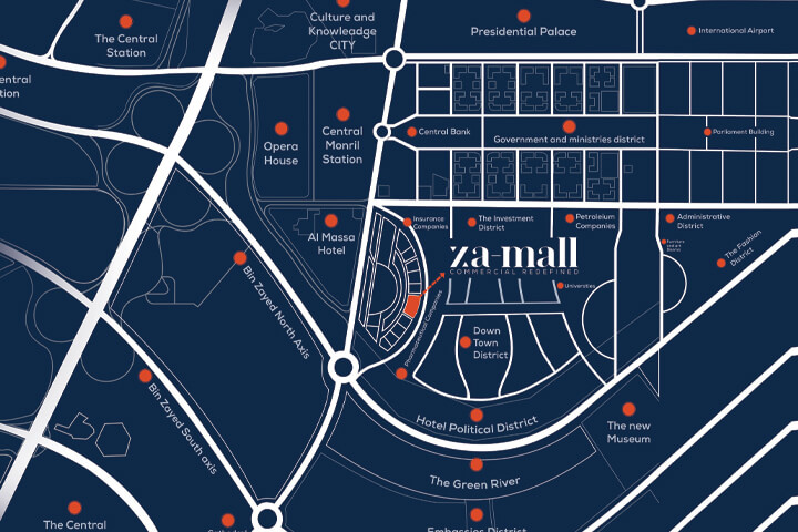 ذا مول العاصمة الإدارية الجديدةZa Mall New Capital تجاري