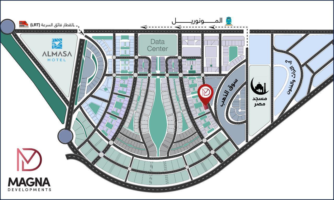 مول كيوبس تاور العاصمة الإدارية الجديدةMall Cubes Tower New Capital تجاري - اداري - طبي