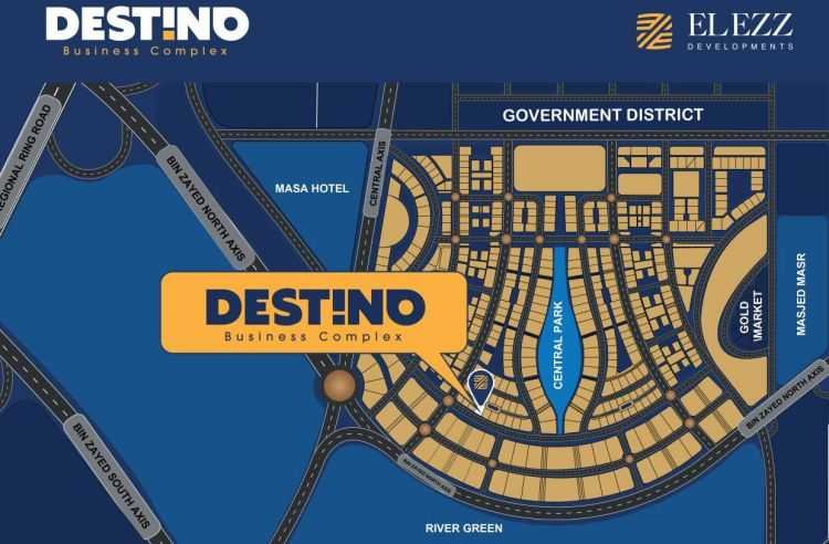 مول ديستينو تاور العاصمة الإدارية الجديدةMall Destino Tower New Capital تجاري - اداري - طبي