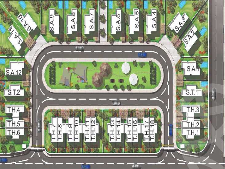 كمبوند موون هيلز السادس من أكتوبرCompound Moon Hills 6th October سكني