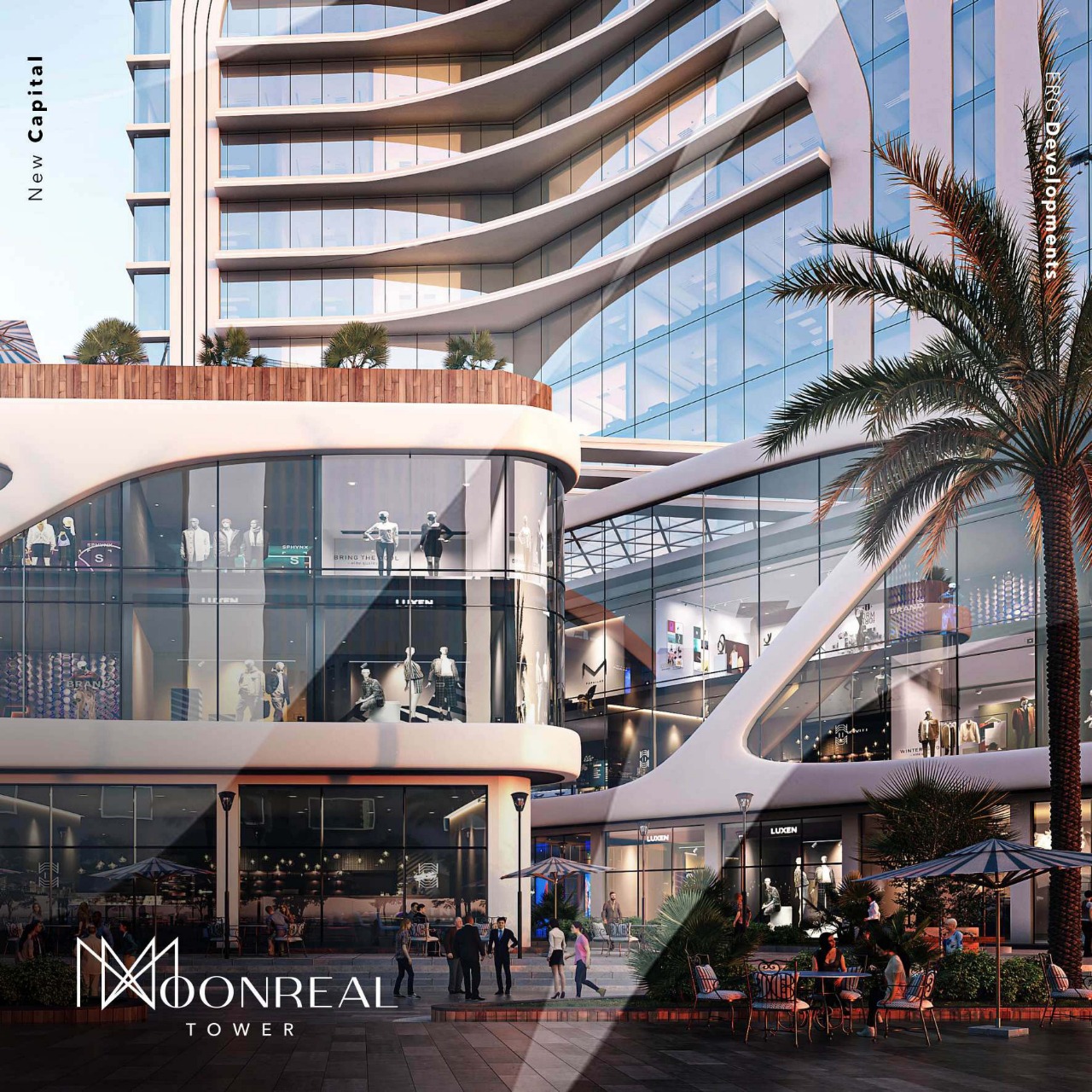 مول مونوريل تاور العاصمة الإدارية الجديدةMall Monorail Tower New Capital تجاري - اداري - طبي - فندقي