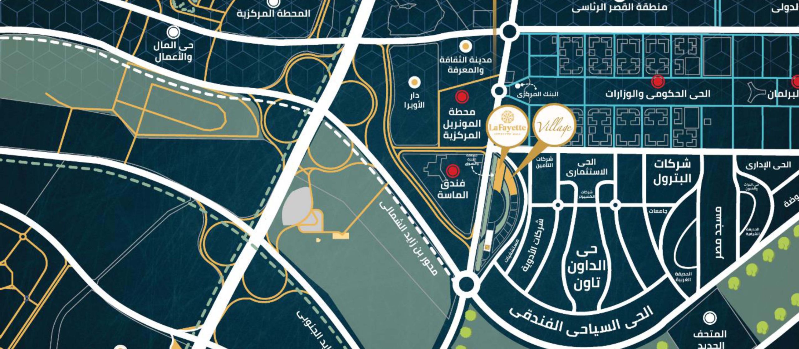 مول لافاييت فيلدج العاصمة الإدارية الجديدةMall Lafayette Village New Capital تجاري