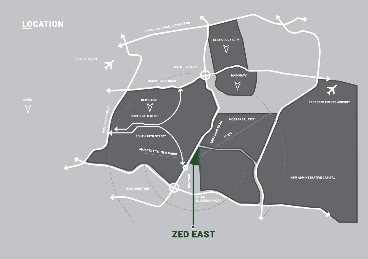 كمبوند زد إيست التجمع الخامس - Compound Zed East Fifth Settlement