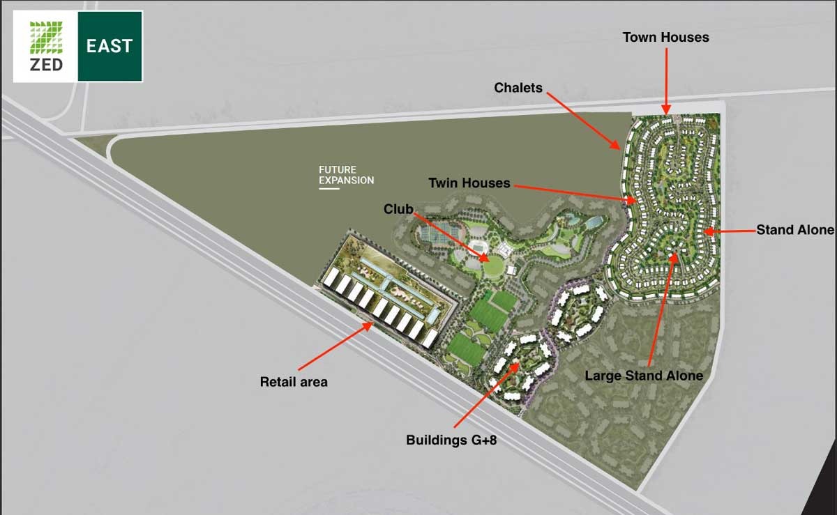 كمبوند زد إيست التجمع الخامس - Compound Zed East Fifth Settlement