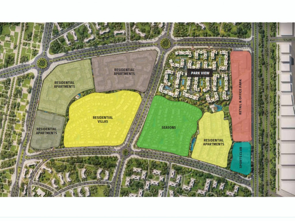 كمبوند بارك فيو قطامية التجمع الخامس - Compound Park View Katameya Fifth Settlement