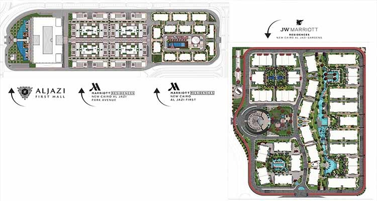 كمبوند الجازي ماريوت ريزيدينس التجمع الخامس - Compound Marriott Residence Fifth Settlement