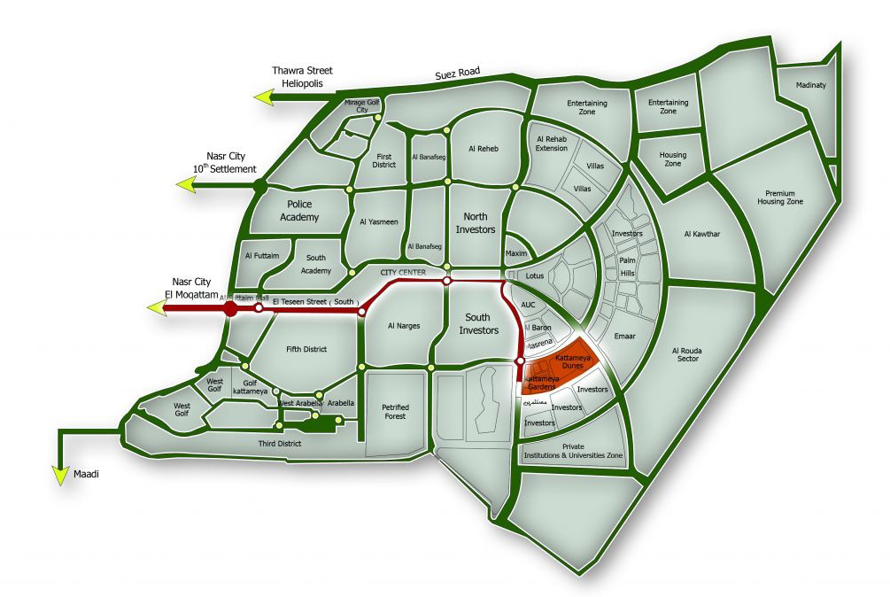 كمبوند قطامية جاردنز التجمع الخامس - Compound Katamya Gardens Fifth Settlement