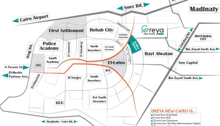 كمبوند جريا التجمع الخامس - Compound Greya Fifth Settlement