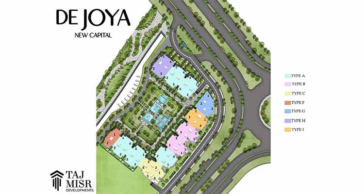 كمبوند دي جويا 1 العاصمة الإدارية الجديدةCompound De Joya 1 New Capital سكني