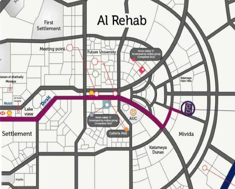 كمبوند جاليريا ريزيدنس التجمع الخامس - Compound Galleria Residence Fifth Settlement