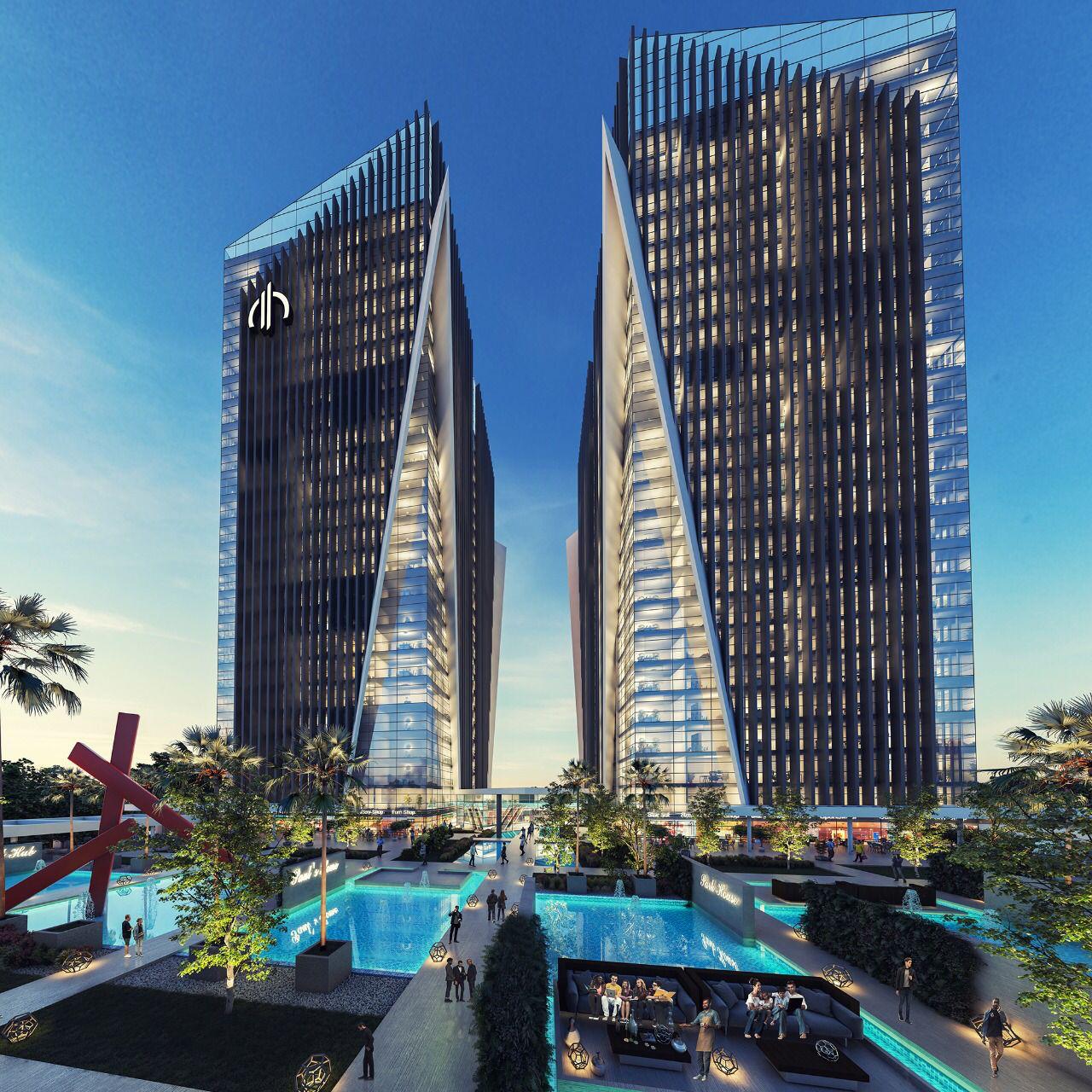 مول اويا تاورز العاصمة الإدارية الجديدةMall Oia Towers New Capital تجاري - اداري - طبي - فندقي