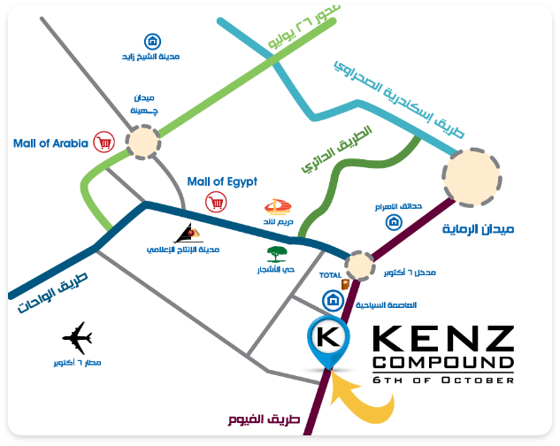 كمبوند كنز أكتوبر السادس من أكتوبرCompound Kenz 6th October