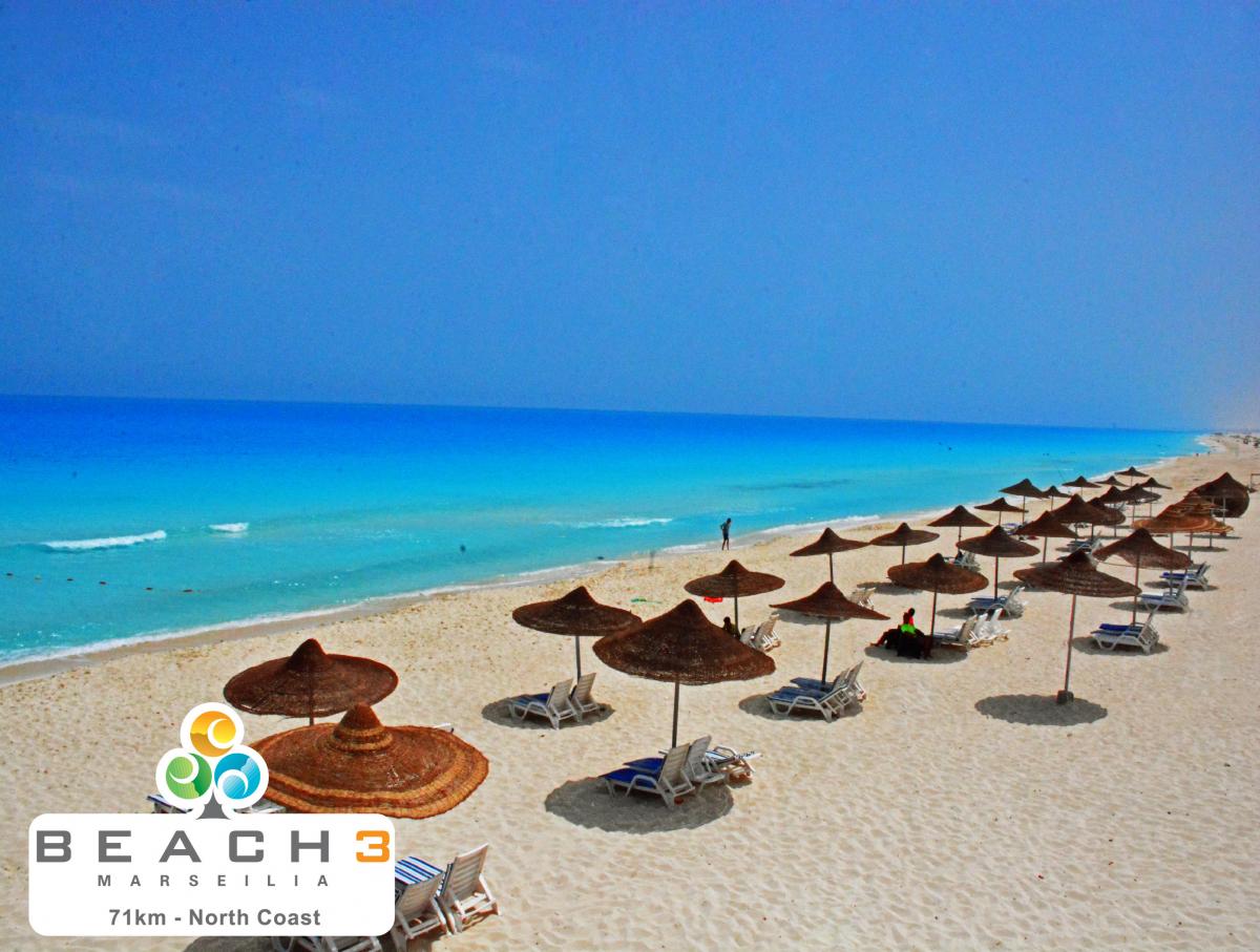 منتجع مرسيليا بيتش3 بالساحل الشمالي - Marsillia Beach 3 Resort North Coast