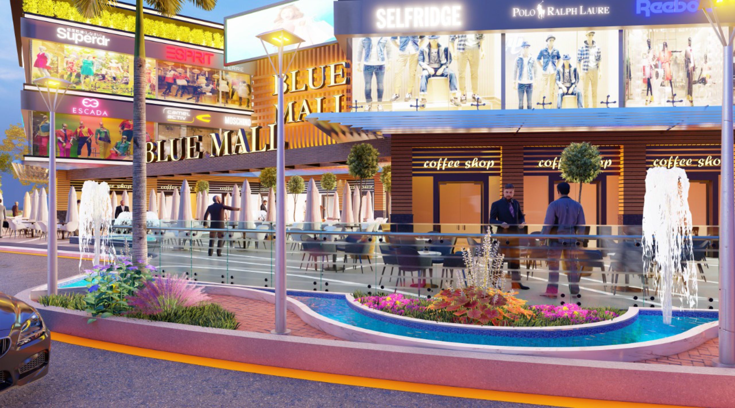 مول بلو العاصمة الإدارية الجديدةMall Blue New Capital تجاري