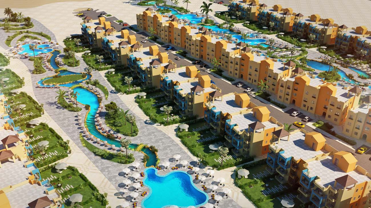 قرية النزهة بيتش راس سدر - Nozha Beach Resort Ras Sedr