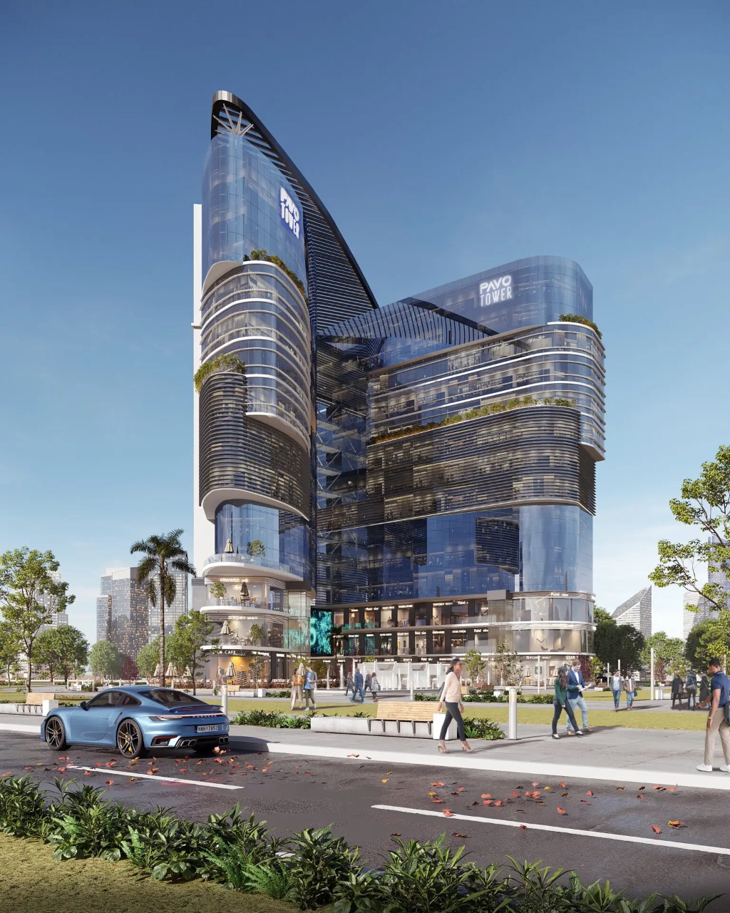 مول بافو تاور العاصمة الإدارية الجديدةMall Pavo Tower New Capital تجاري - اداري