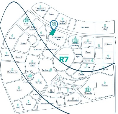 مول ميدايكون الطبي العاصمة الإدارية الجديدةMall Medicon New Capital تجاري - طبي