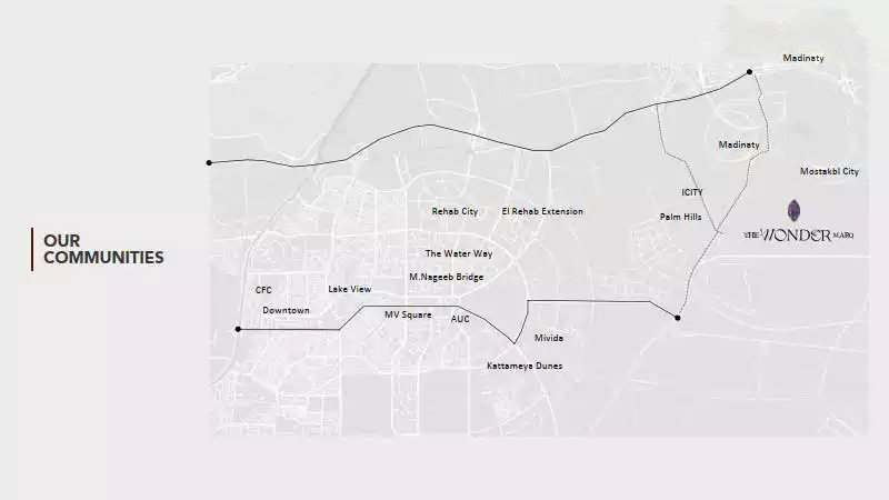 كمبوند ذا وندر مارك المستقبل سيتي - Compound The Wonder MarQ Mostakbal City