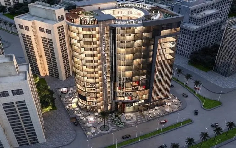 مول دايموند تاور العاصمة الإدارية الجديدةMall Diamond Tower New Capital تجاري - اداري - طبي - فندقي