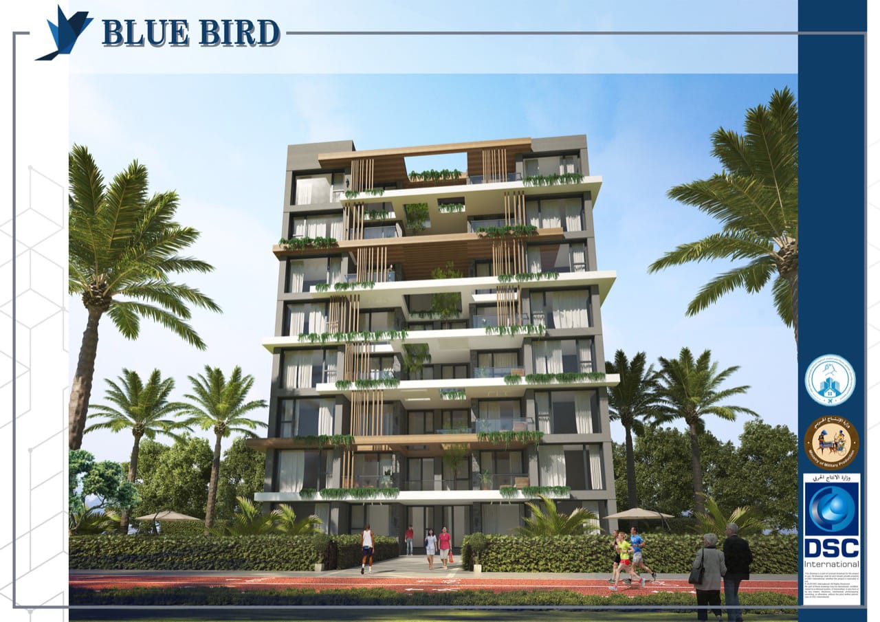 كمبوند بلو بيرد العاصمة الإدارية الجديدة Compound Blue Bird New Capital سكني