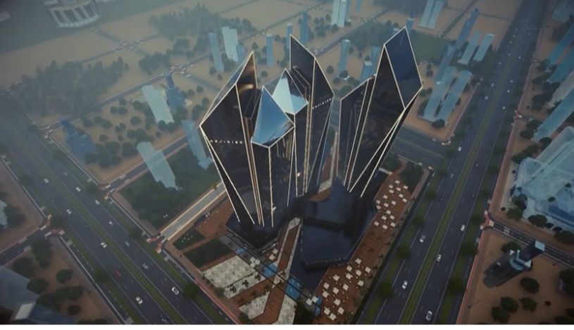 مول أوبسيدر تاور العاصمة الإدارية الجديدةMall Obsidier Tower New Capital تجاري - اداري - طبي