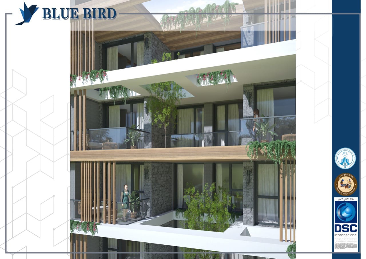 كمبوند بلو بيرد العاصمة الإدارية الجديدةCompound Blue Bird New Capital سكني