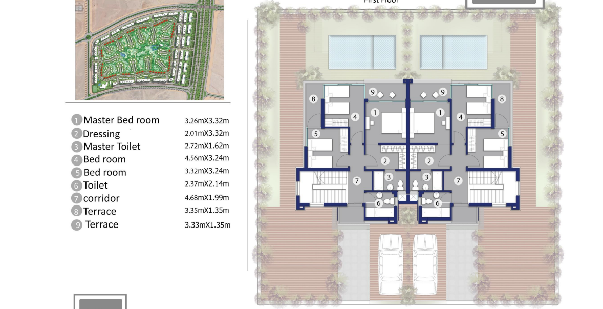 كمبوند جولف بورتو كايرو المستقبل سيتي - Compound Golf Porto Cairo Al Mostakbal City