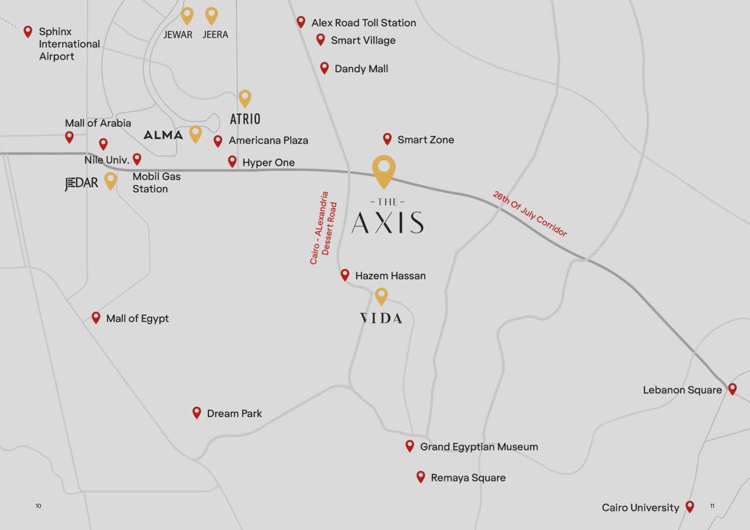 كمبوند ذا اكسيس السادس من أكتوبرCompound The Axis 6th October