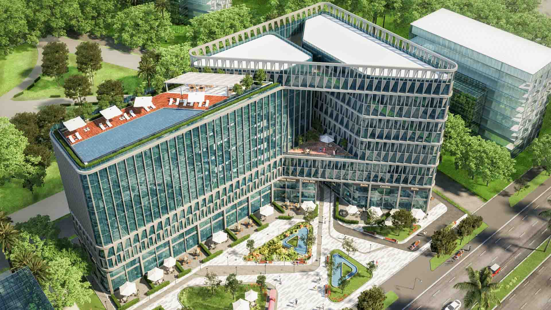 ويستن بارك تاور العاصمة الإدارية الجديدةMall Westin Park Tower New Capital تجاري - اداري - طبي