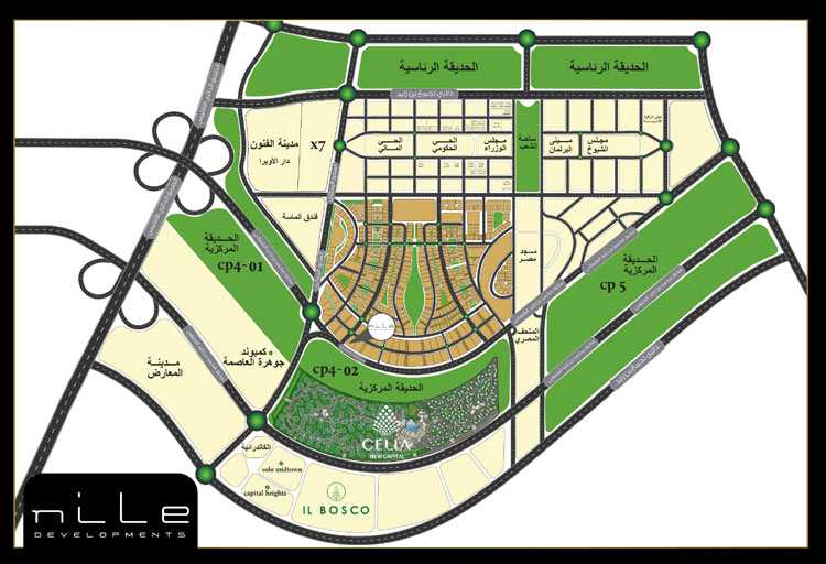 مول نايل تاورز العاصمة الإدارية الجديدةMall Nile Towers New Capital تجاري - اداري - طبي - فندقي