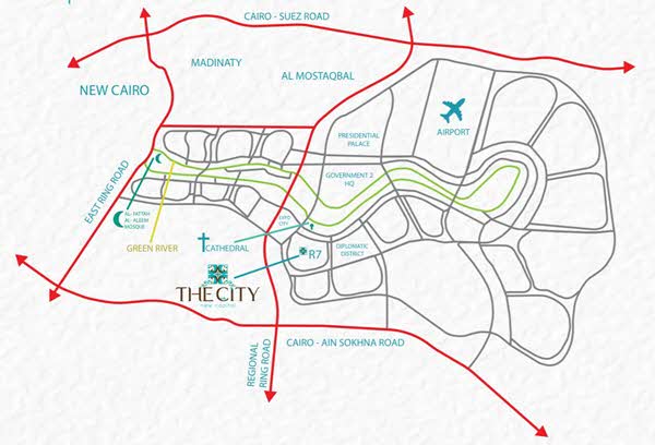 كمبوند ذا سيتي العاصمة الإدارية الجديدةCompound The City New Capital سكني