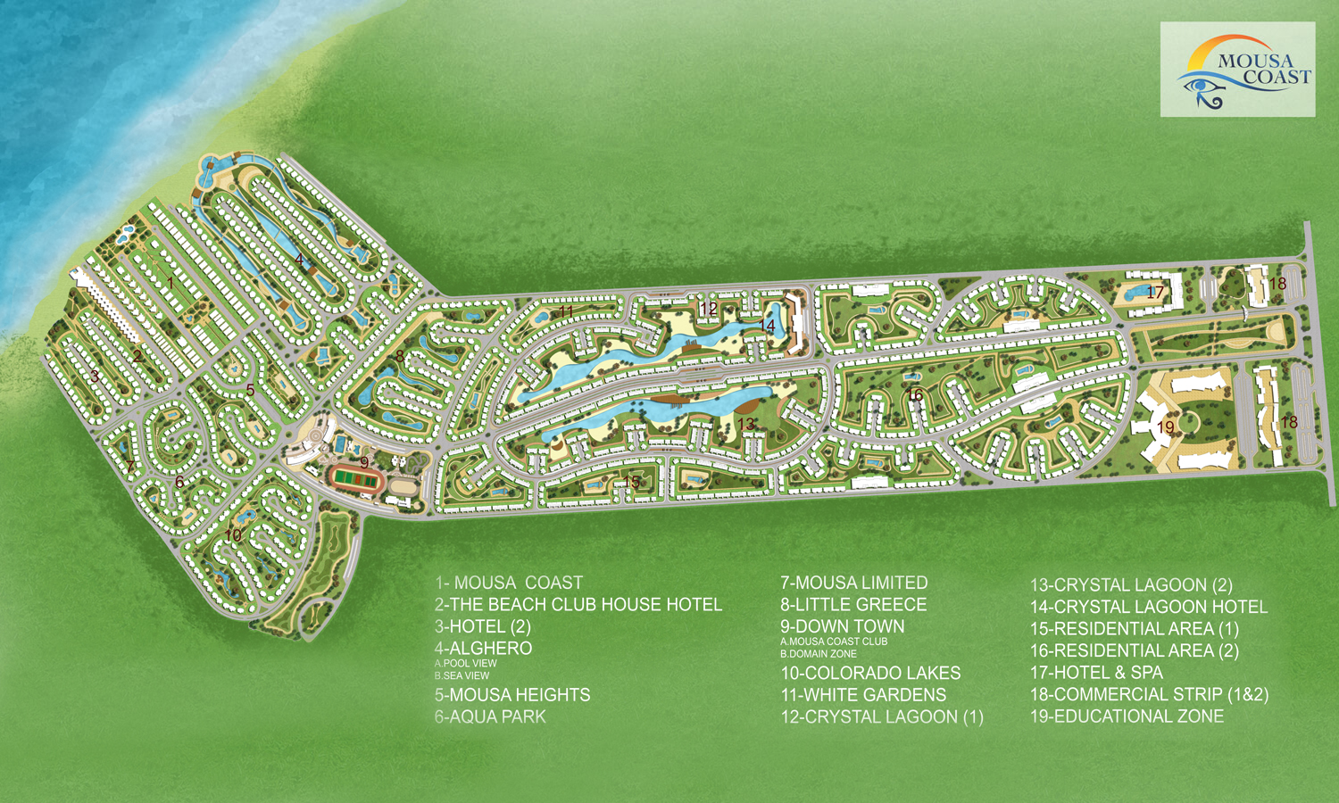 قرية موسى كوست راس سدر - Mousa Coast Resort Ras Sedr