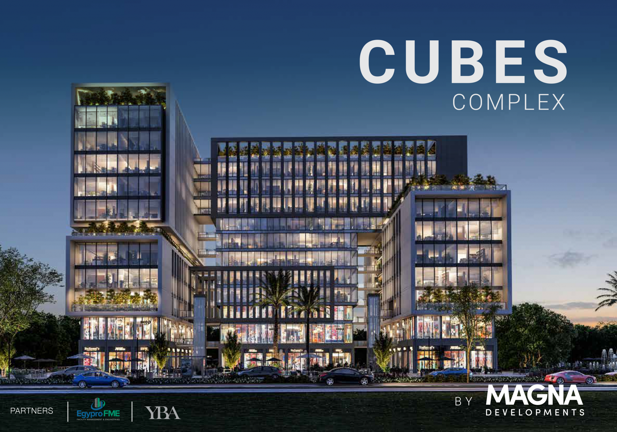 مول كيوبس تاور العاصمة الإدارية الجديدةMall Cubes Tower New Capital تجاري - اداري - طبي