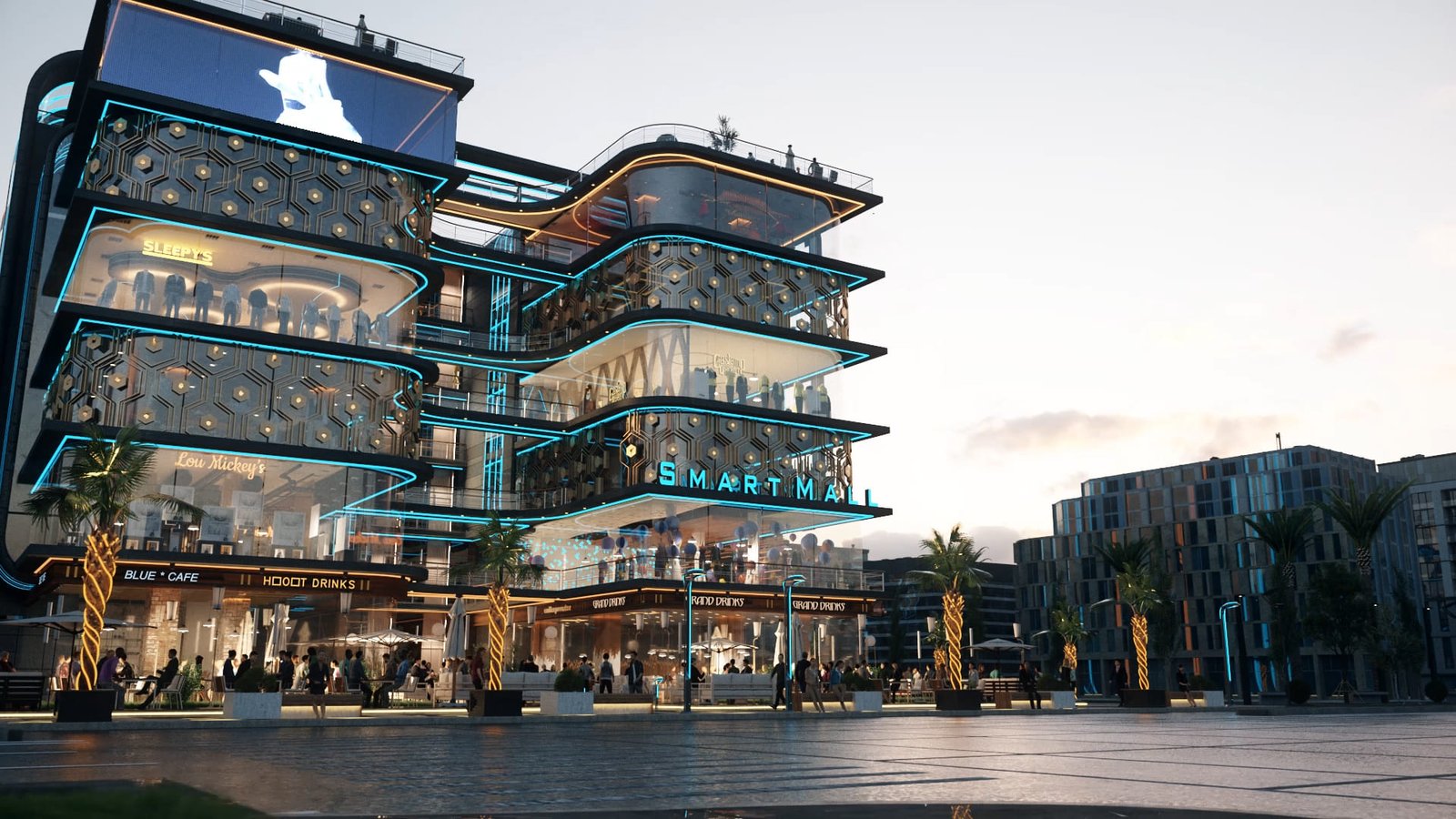 سمارت مول العاصمة الإدارية الجديدة Smart Mall New Capital تجاري