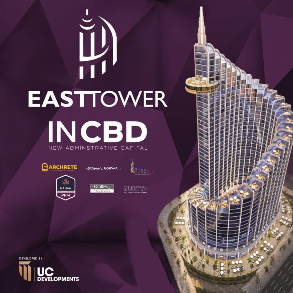 مول ايست تاور العاصمة الإدارية الجديدةMall East Tower New Capital تجاري - اداري - طبي - فندقي