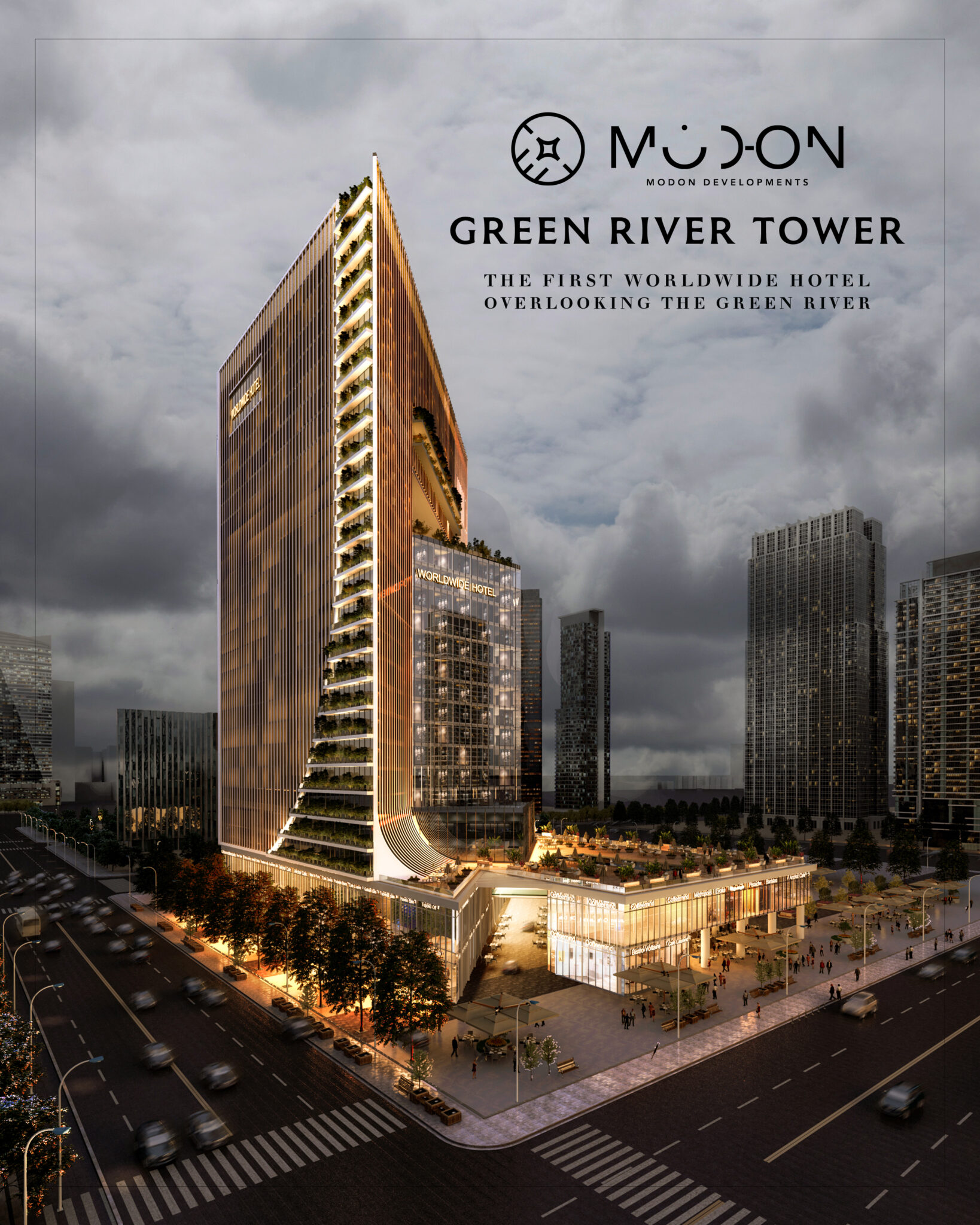 مول هيلتون جرين ريفر العاصمة الإدارية الجديدة - Mall Hilton Green River New Capitalاداري - فندقي