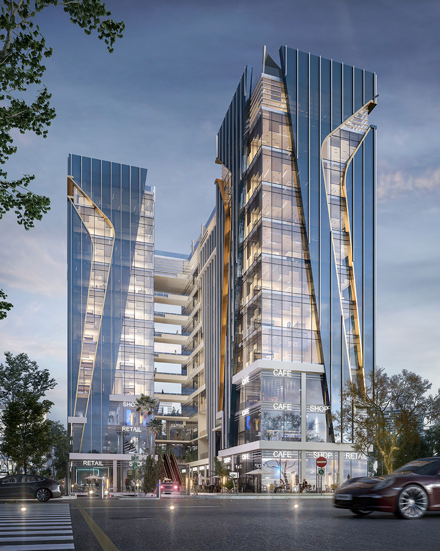 مول رونزا تاور العاصمة الإدارية الجديدة Mall Ronza Tower New Capital تجاري - اداري - فندقي