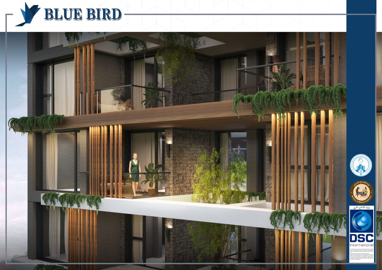 كمبوند بلو بيرد العاصمة الإدارية الجديدةCompound Blue Bird New Capital سكني