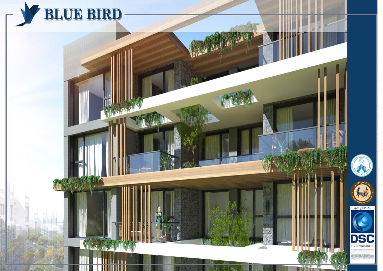 كمبوند بلو بيرد العاصمة الإدارية الجديدةCompound Blue Bird New Capital سكني