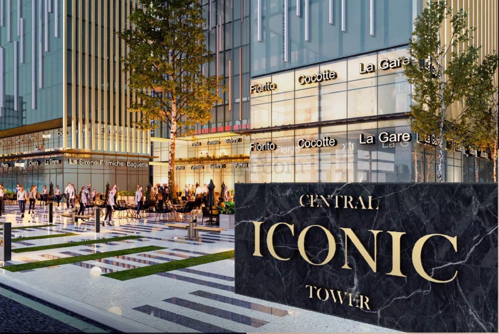 مول سنترال ايكونيك تاور العاصمة الإداريةMall Central Iconic Tower New Capital تجاري - اداري - فندقي