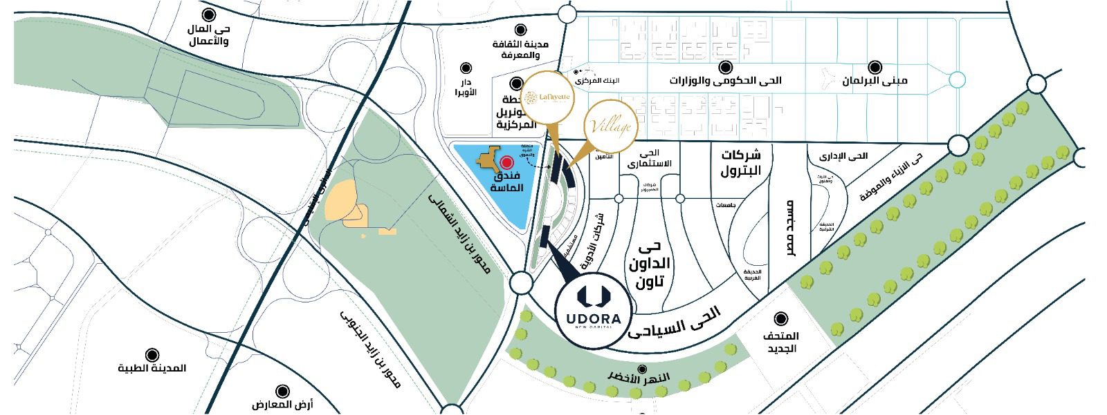 مول يودورا العاصمة الإدارية الجديدةMall Udora New Capital تجاري 