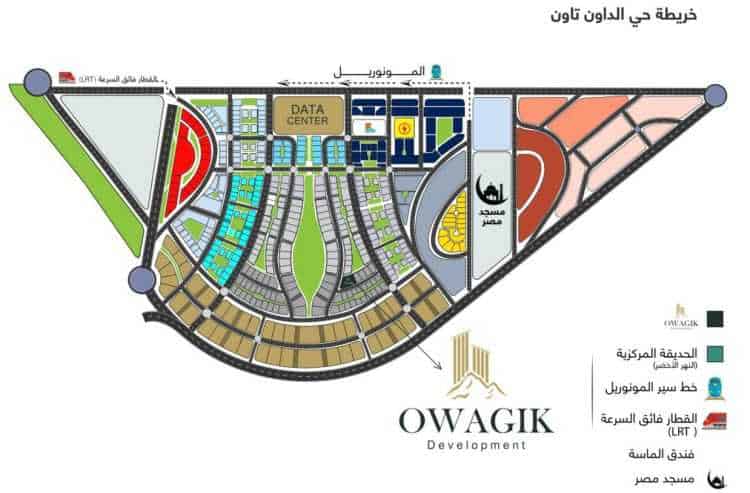 مول اواجيك تاور العاصمة الإدارية الجديدةMall Owagik Tower New Capital تجاري - اداري - طبي - فندقي