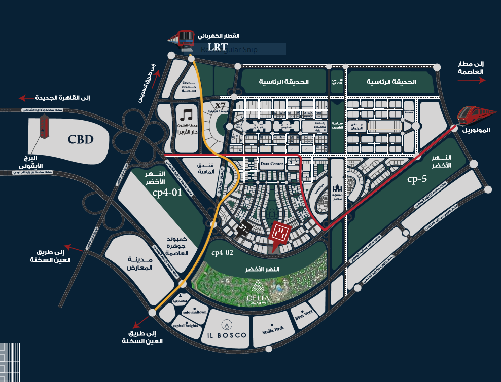 مول هيليوس هيلث بارك العاصمة الإدارية الجديدة - Mall Helios Health Park New Capitalتجاري - طبي